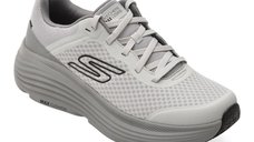 Pantofi sport SKECHERS gri, MAX CUSHIONING ENDEAVOUR, din material textil