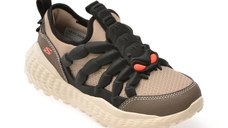 Pantofi sport SKECHERS gri, MONSTER, din material textil