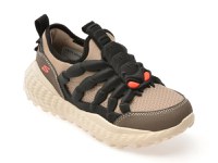 Pantofi sport SKECHERS gri, MONSTER, din material textil - 1