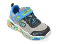 Pantofi sport SKECHERS gri, PLAY SCENE, din material textil - 1