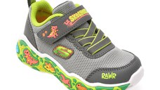 Pantofi sport SKECHERS gri, PLAY SCENE, din material textil