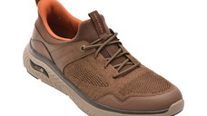 Pantofi sport SKECHERS maro, ARCH FIT CROSSER, din material textil