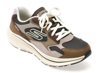 Pantofi sport SKECHERS maro, GO RUN CONSISTENT 2.0, din material textil si piele naturala - 1