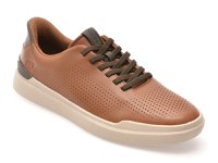 Pantofi sport SKECHERS maro, OWEN, din piele ecologica - 1