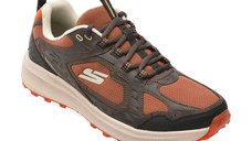 Pantofi sport SKECHERS maro, RIDGESTAR, din material textil