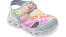 Pantofi sport SKECHERS multicolor, HEART LIGHTS, din material textil
