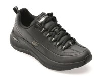 Pantofi sport SKECHERS negri, 150061, din piele naturala - 1