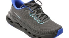 Pantofi sport SKECHERS negri, 220425, din material textil