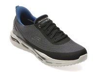 Pantofi sport SKECHERS negri, ARCH FIT ORVAN, din material textil - 1