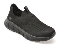 Pantofi sport SKECHERS negri, BOBS B FLEX, din material textil - 1