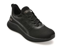 Pantofi sport SKECHERS negri, BOBS GEO, din material textil - 1