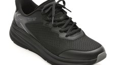 Pantofi sport SKECHERS negri, BOBS SKILLZ, din material textil