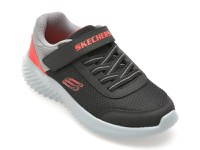 Pantofi sport SKECHERS negri, BOUNDER, din material textil - 1