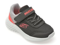 Pantofi sport SKECHERS negri, BOUNDER, din material textil - 1