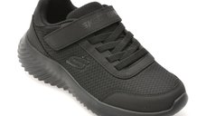 Pantofi sport SKECHERS negri, BOUNDER, din material textil