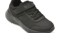 Pantofi sport SKECHERS negri, BOUNDER, din material textil