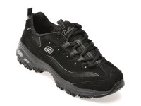 Pantofi sport SKECHERS negri, D LITES, din material textil - 1