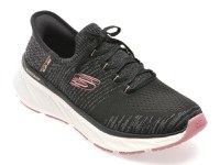 Pantofi sport SKECHERS negri, EDGERIDE, din material textil - 1