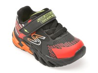 Pantofi sport SKECHERS negri, FLEX-GLOW BOLT, din material textil - 1