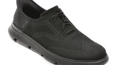 Pantofi sport SKECHERS negri, GARZA, din material textil