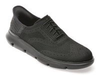 Pantofi sport SKECHERS negri, GARZA, din material textil - 1