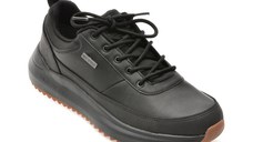Pantofi sport SKECHERS negri, PARNELL, din piele naturala