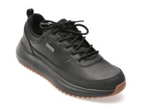 Pantofi sport SKECHERS negri, PARNELL, din piele naturala - 1