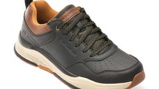 Pantofi sport SKECHERS negri, SIZZLE, din piele naturala
