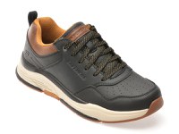 Pantofi sport SKECHERS negri, SIZZLE, din piele naturala - 1