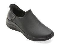 Pantofi sport SKECHERS negri, ULTRA FLEX 3.0, din piele naturala - 1