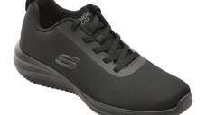 Pantofi sport SKECHERS negri, ULTRA FLEX 3.0 SR, din material textil