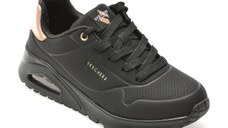 Pantofi sport SKECHERS negri, UNO GEN1, din piele ecologica