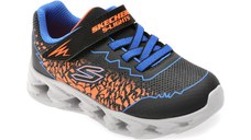 Pantofi sport SKECHERS negri, VORTEX 2.0, din material textil