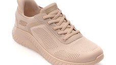 Pantofi sport SKECHERS nude, 117497, din material textil