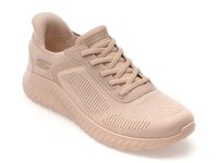 Pantofi sport SKECHERS nude, 117497, din material textil - 1