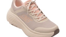 Pantofi sport SKECHERS nude, MAX CUSHIONING ENDEAVOUR, din material textil