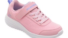 Pantofi sport SKECHERS roz, BOUNDER, din material textil