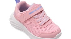 Pantofi sport SKECHERS roz, BOUNDER, din material textil
