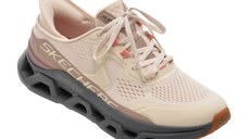 Pantofi sport SKECHERS roz, GLIDE-STEP ALTUS, din material textil