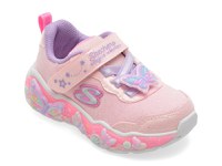 Pantofi sport SKECHERS roz, LIL BUTTERFLY BLISS, din material textil - 1