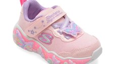 Pantofi sport SKECHERS roz, LIL BUTTERFLY BLISS, din material textil