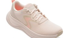 Pantofi sport SKECHERS roz, SKECH CLOUD, din material textil