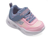 Pantofi sport SKECHERS roz, SOLA GLOW, din material textil - 1