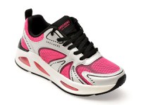 Pantofi sport SKECHERS roz, UNO EGO, din material textil - 1