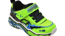Pantofi sport SKECHERS verzi, 402162N, din material textil