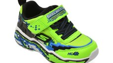 Pantofi sport SKECHERS verzi, 402162N, din material textil