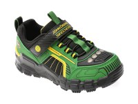 Pantofi sport SKECHERS verzi, ADVENTURE TRACK, din material textil - 1