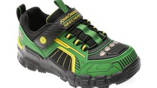 Pantofi sport SKECHERS verzi, ADVENTURE TRACK, din material textil