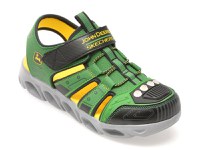 Pantofi sport SKECHERS verzi, HYPNO-SPLASH, din piele ecologica - 1