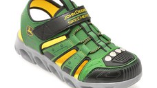 Pantofi sport SKECHERS verzi, HYPNO-SPLASH, din piele ecologica